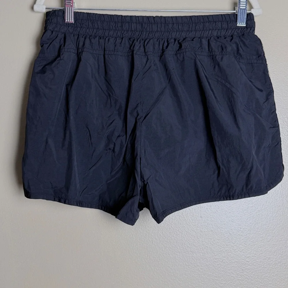 Tommy Hilfiger Sport Shorts Men L Black Lined Swim Activewear Retro Vintage Gym